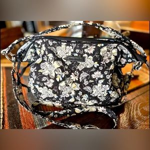 Vera Bradley Glenna Hobo Bag Crossbody- Holland Garden Floral Purse